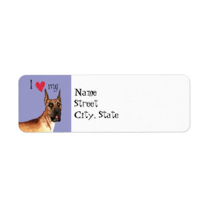 Etiqueta Amo mi Gran Dane