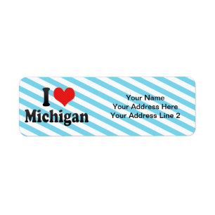 Etiqueta Amo Michigan