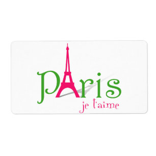 Etiqueta Amo París