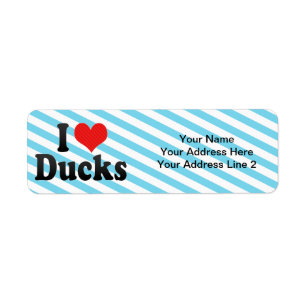Etiqueta Amo patos