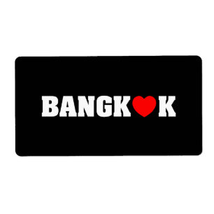 ETIQUETA AMOR BANGKOK