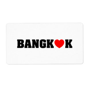 ETIQUETA AMOR BANGKOK