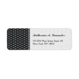 Etiqueta Amor de Mariposa | Encaje Negro 3 Decorativo
