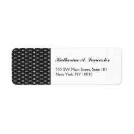 Etiqueta Amor de Mariposa | Encaje Negro 3 Personalizado