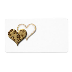 Etiqueta Amor dulce de la galleta