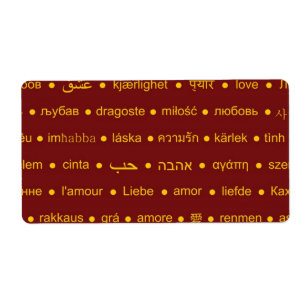 Etiqueta Amor en todo el mundo