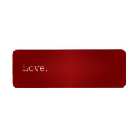Amor. Gradiente Rojo De Sangre Y Cita De Amor Blan