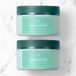 Etiqueta Añadir el logotipo Borde blanco y líneas Color edi