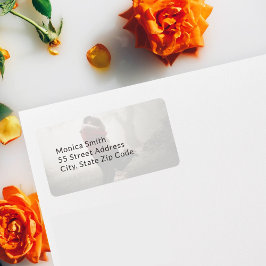 Etiqueta Añadir matrimonio personalizado de foto