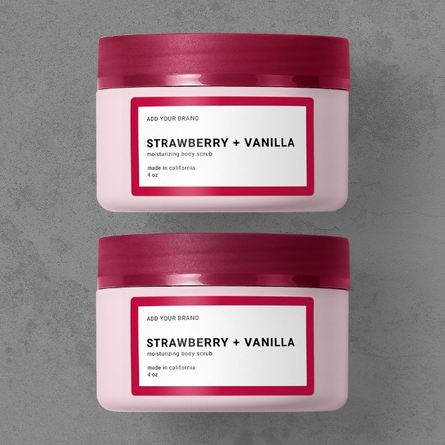 Etiqueta Añadir un producto de color editable Minimalista d (Subido por el creador)