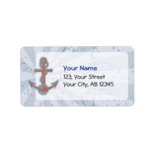 Etiqueta Anclaje con cadena