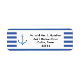 Etiqueta Anclaje de diamantes Fabulous Ocean Boda