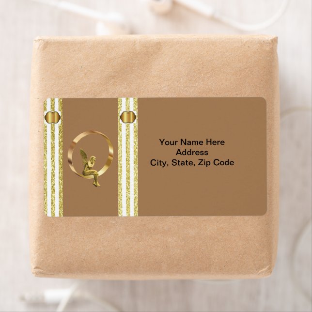 Etiqueta Angel Beige Labels (In situ)