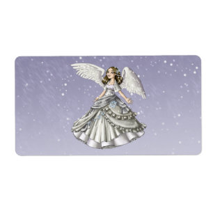 Etiqueta Ángel de la nieve