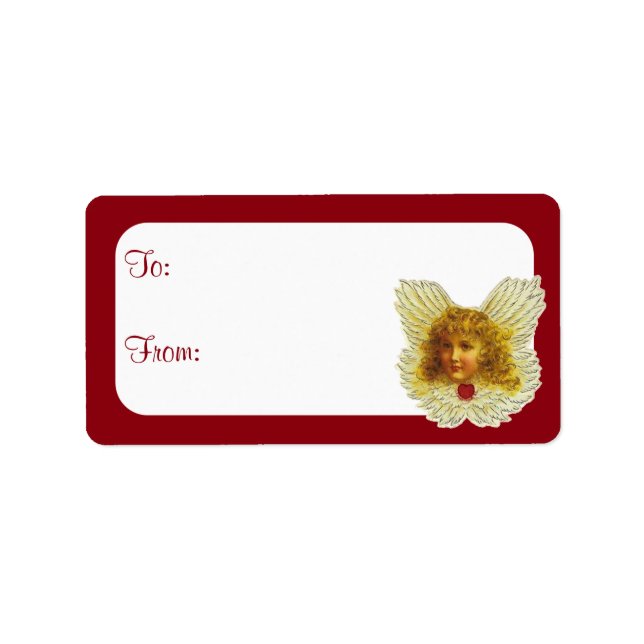 Etiqueta Ángel de la vendimia (Frente)