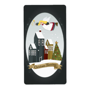 Etiqueta Ángel de Navidad - Felices Noticias, Bendición de 