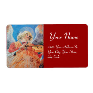 ETIQUETA ANGEL NAVIDADES DE LA MÚSICA