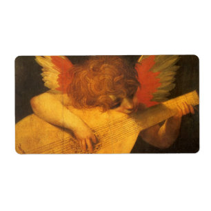 Etiqueta Ángel tocando la lute de Rosso Fiorentino
