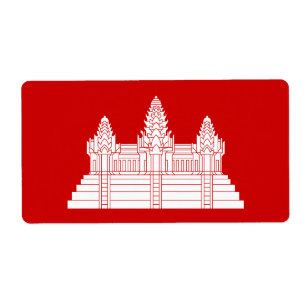 Etiqueta Angkor Wat Ver.2.0. Templo Khmer
