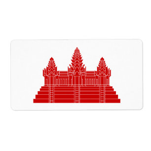 Etiqueta Angkor Wat Ver.2.0. Templo Khmer