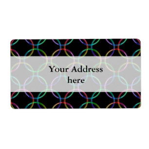 Etiqueta Anillos de interbloqueo Rainbow 3D + tus ideas