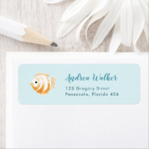 Animales bajo el mar Baby Shower Colorido
