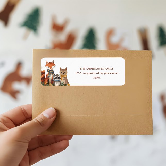 Etiqueta Animales rústicos de Woodland (Subido por el creador)