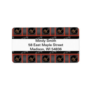 Etiqueta Año Chino del Oxi - Fuerte