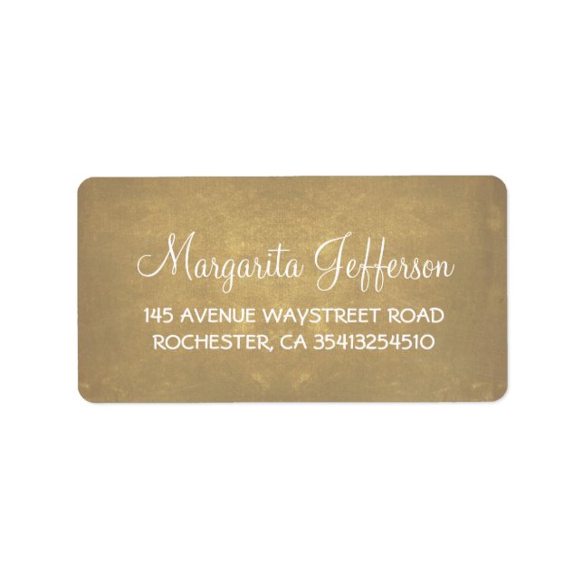 Etiqueta Antiguo Boda ruso (Frente)