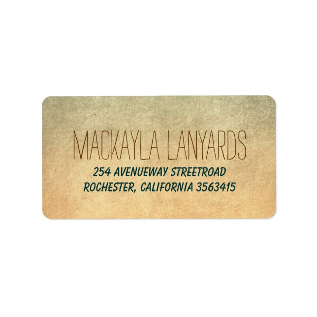 Etiqueta Antiguo Boda ruso (Frente)