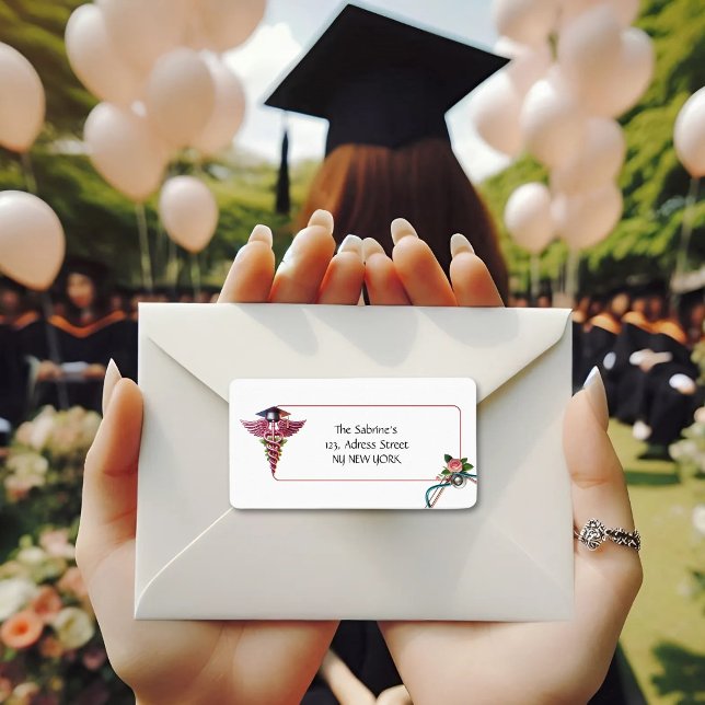 Etiqueta Apellido caduceus Stethoscope Enfermera (Subido por el creador)