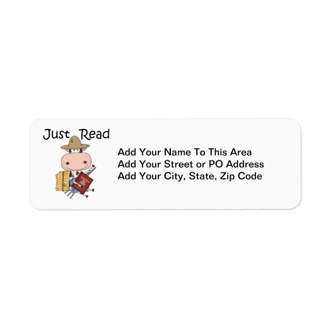 Etiqueta Apenas leído (Frente)