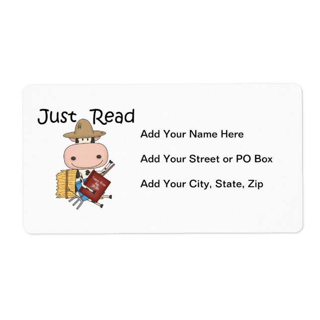 Etiqueta Apenas leído (Frente)