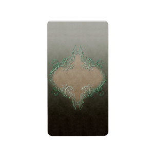 Etiqueta apotecaria de Bonito media