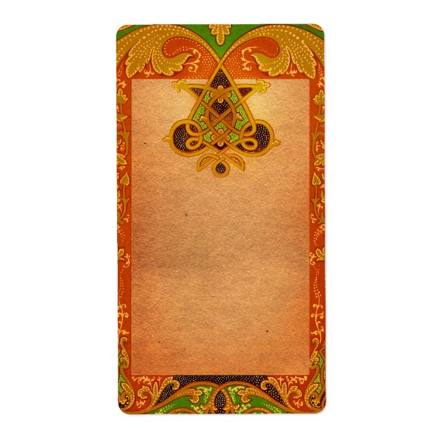 Etiqueta apoteórica (Frente)