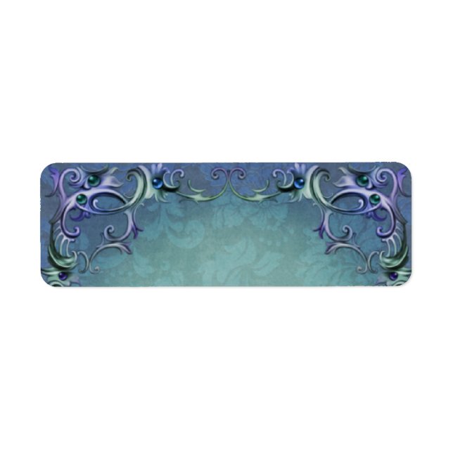 Etiqueta apoteórica de invierno pequeña (Frente)