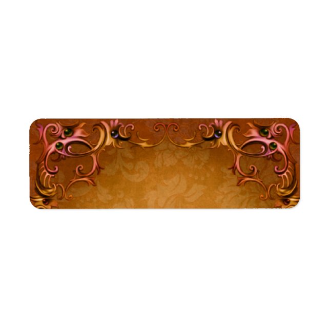 Etiqueta apoteórica de verano pequeña (Frente)