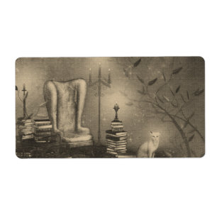 Etiqueta apoteórica mágica grande