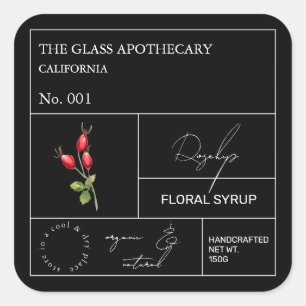 Etiqueta Apothecary Rosehip