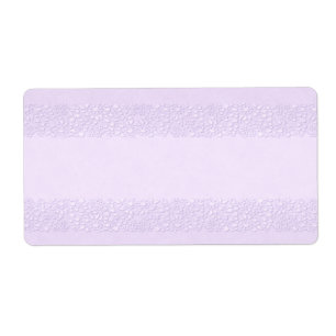 Etiqueta apothectiva floral de lavanda