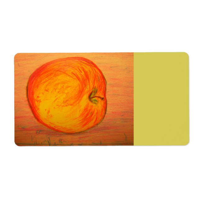 Etiqueta Apple de Provenza (Frente)