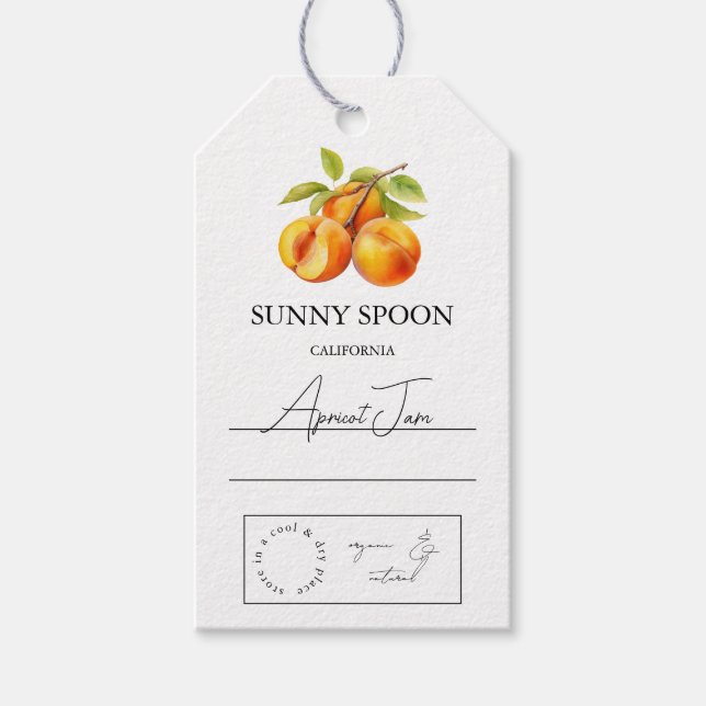 Etiqueta Apricot Hang (Anverso)