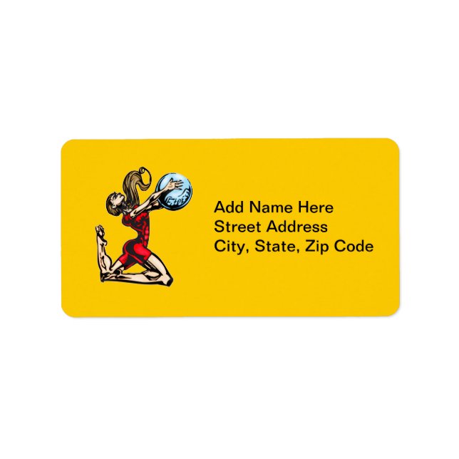 Etiqueta Aptitud física (Frente)