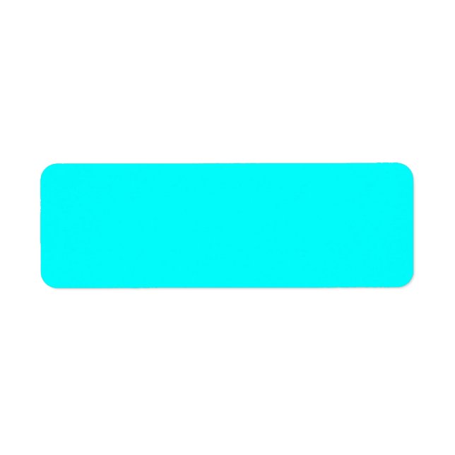 Etiqueta Aqua (Frente)
