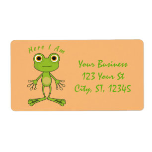 Etiqueta Aquí estoy la rana linda Thunder_Cove