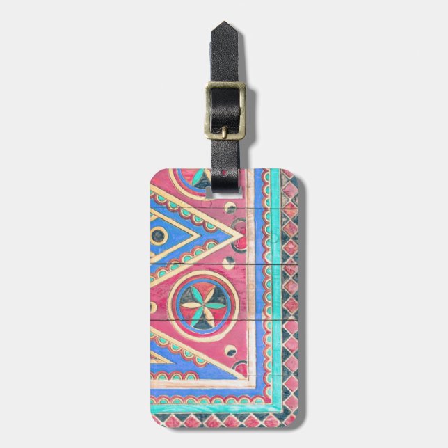 Etiqueta árabe tribal del bolso del viaje de la (Frente Vertical)