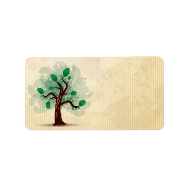 Etiqueta Árbol (Frente)