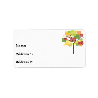 Etiqueta Árbol de la unión familiar