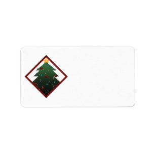 Etiqueta Árbol de Navidad