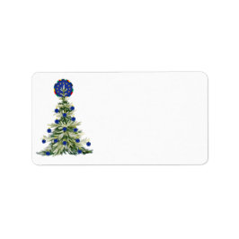 Etiqueta Árbol de Navidad - Bandera de la Unión Europea | E